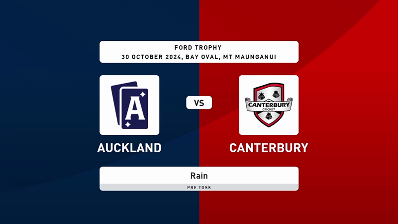 Auckland Aces v Canterbury